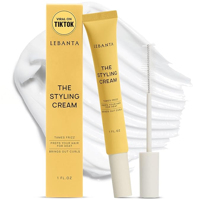 Fly Away Stick for Hair - Anti Frizz Styling Taming Serum Wand with Aloe Vera, Coconut Oil & Vitamin E - Gel Mascara Stick for Edges, Flyaways, Baby Hairs & Slick Back (1 Fl Oz (Pack of 1))