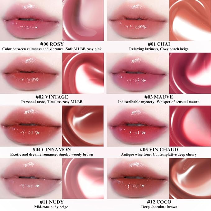 BBIA Glow Tint – Lip Plumping Volumizing Glossy & Glowy Lip Stain Naturally Moisturizing Comfortable Texture Lightweight Long-Lasting Vivid Color Non-Sticky Korean Makeup (30 COZY, Pack of 1)