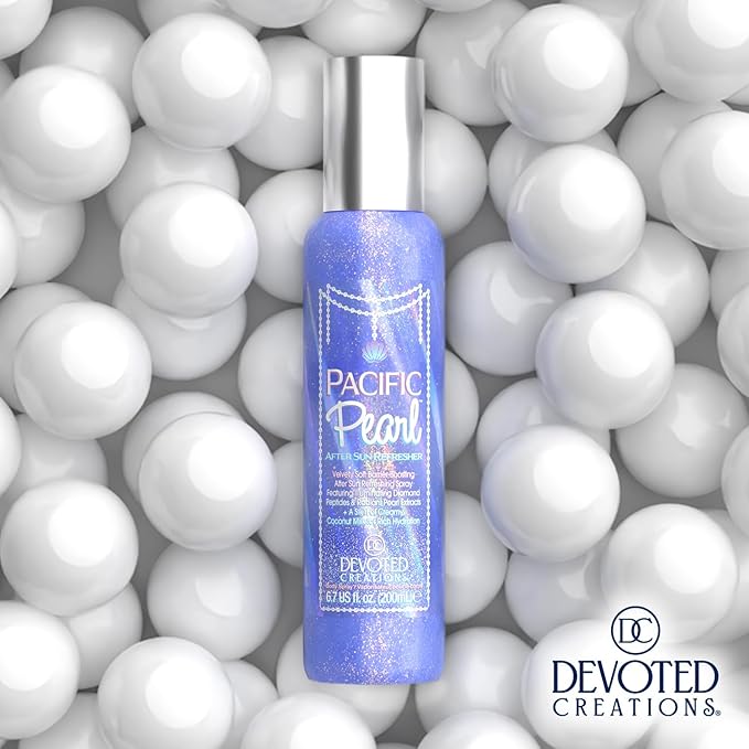 Devoted Creations Pacific Pearl After Sun Refreshing Spray | Velvety Soft Barrier-Boosting After Sun Refreshing Body Spray