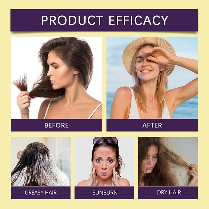 Hair & Scalp Sunscreen Mineral Spray, 2PCS Ultimate Hair & Scalp Sunscreen Spray SPF 30, UV Protection for Scalp and Hair, Lightweight Breathable, Beach Pool Essentials, for All Hair Colors and Types