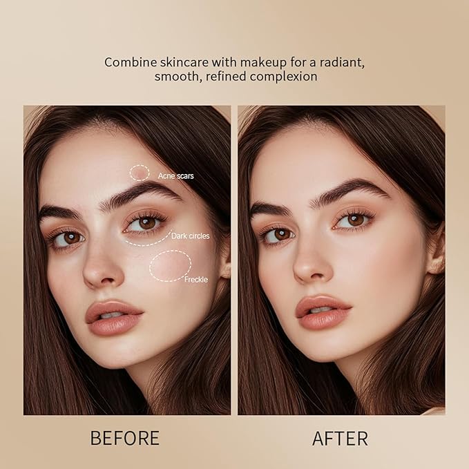 Beauty Balm Serum-Enriched Tinted Moisturizer Stick – Hydrating Lightweight Solid Foundation with Natural Skin Tint Finish, Flawless Sheer to Medium Coverage, Radiant & Dewy Glow, All-Day Wear (1#, 1)