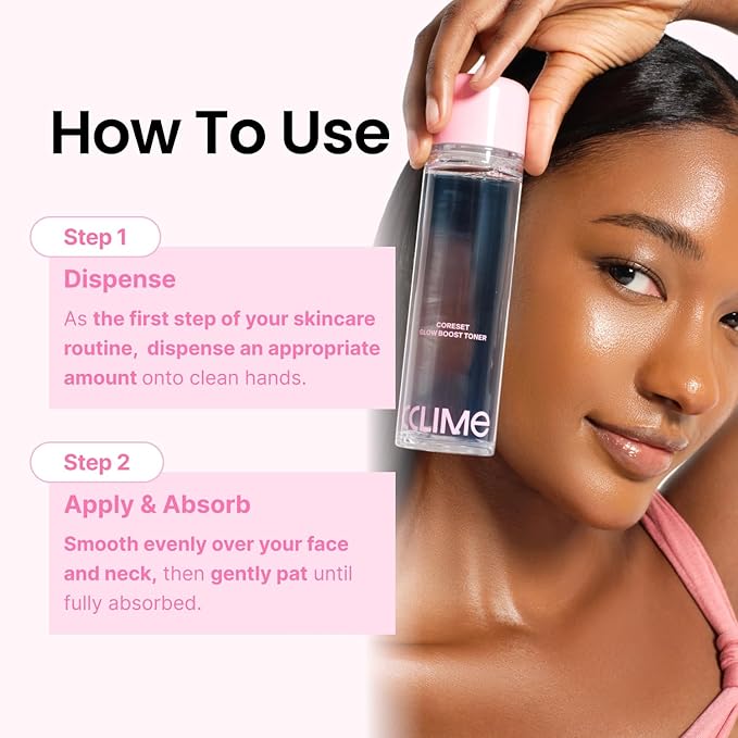 Beauty CoreSet Glow Boost Toner, Dual-Layer Hydrating & Firming Facial Toner with Peptides, Rose PDRN & Antioxidant Care, for All Skin Types, Korean Skin Care (130ml/4.39 fl.oz)