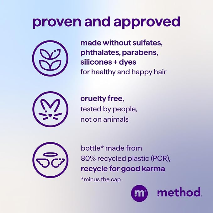 Method Moisturizing Conditioner, Simply Nourish - Revitalizes Dry Hair, Safe for Color-Treated Hair - Sulfate Free and Cruelty Free - 13.5 oz