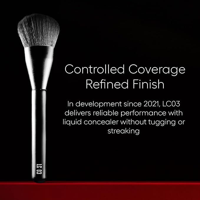 rephr LC 03 Foundation Brush, Synthetic Bristles, designed for Liquids and Cream based products
