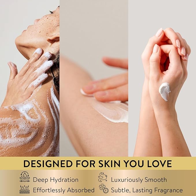 Spa Luxetique Gifts for Women 8pcs Vanilla Bath and Body Works Gift Set for Women Self Care Spa Gift for Womens Birthday Gift for Womens Grandma Mom Sister Friend Mothers Day Gifts for Mom