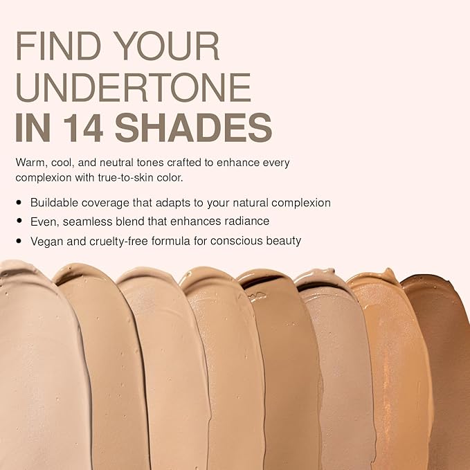 Palladio Full-Coverage Color Correction CC Cream, Oil-Free with Peptides & Vitamin C, Best for Correcting Redness and Uneven Skin Tone, Buildable Foundation Coverage (Tan 41N)