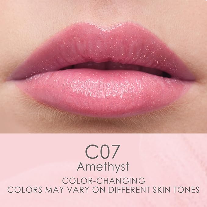CATKIN Lip Balm Color Changing Lipstick Ultra Hydrating Lip Moistrurizer Lip Care with Vitamin E Nourishing For Cracked & Dry Lips 0.12 oz 2pcs (07+18)