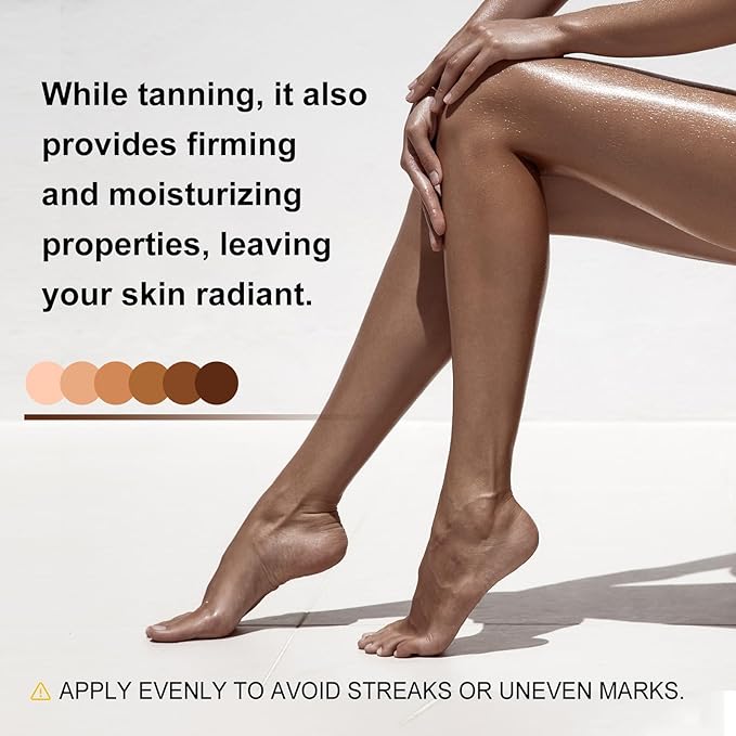 Tanning Gel, 2025 Intensive OUHOE Dark Tanning Lotion-Luxury Intensive Tanning Gel, Natural Tanning Accelerator Cream for Sunbeds & Outdoor Sun for All Skin Types (1pc)