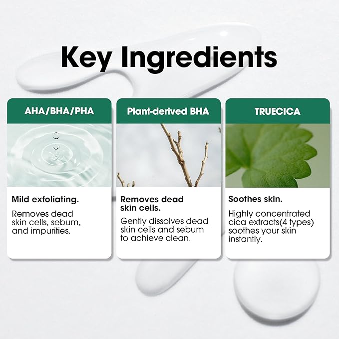 SOME BY MI AHA BHA PHA 30 Days Miracle Toner & Miracle Truecica Clear Pad