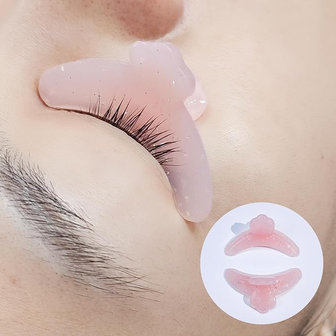 PERMANIA Korean Lash Lift Powder, Super Mix Eyelash Perm Solution Achieve Glue-free for Lash Lift, Salon Use (with Lash Revise Pad)