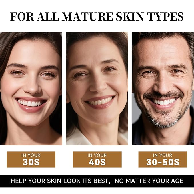 Collagen,Retinol & Hyaluronic Acid Cream, Anti-Aging Face Moisturizer for Face and Neck - Hydrating Skin Care - Smooths Wrinkles & Fine Lines - Anti Wrinkle Lotion for Dark Spots -1.76 fl.oz