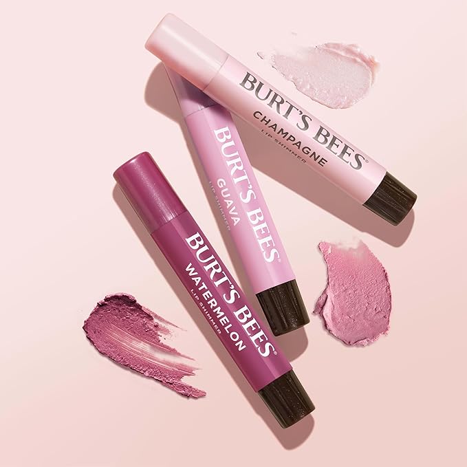 Burt's Bees Easter Basket Stuffers, Lip Balm - Berry Agua Fresca, Dragonfruit Lemon, Coconut & Pear, Tropical Pineapple Pack, With Beeswax, Tint-Free, Natural Origin Lip Treatment, 4 Tubes, 0.15 oz.