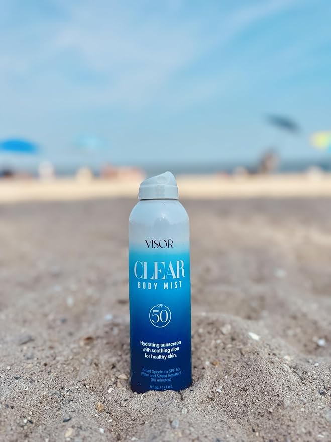 Clear Body Mist SPF 50 by Visor Skincare