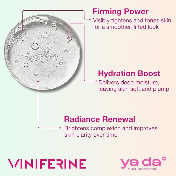 Viniferine Rejuvenating and Firming Tonic for Face - Hydrating Toner with Niacinamide & Licorice Extract | Moisturizing Brightening Facial Toner for Acne-Prone, Sensitive & Oily Skin & Anti-Aging Care