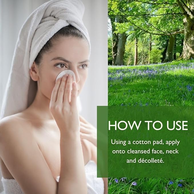Rhug Wild Beauty - Rebalancing Skin Tonic with Meadowsweet | Refreshing Facial Toner | 120ml | Made in The UK