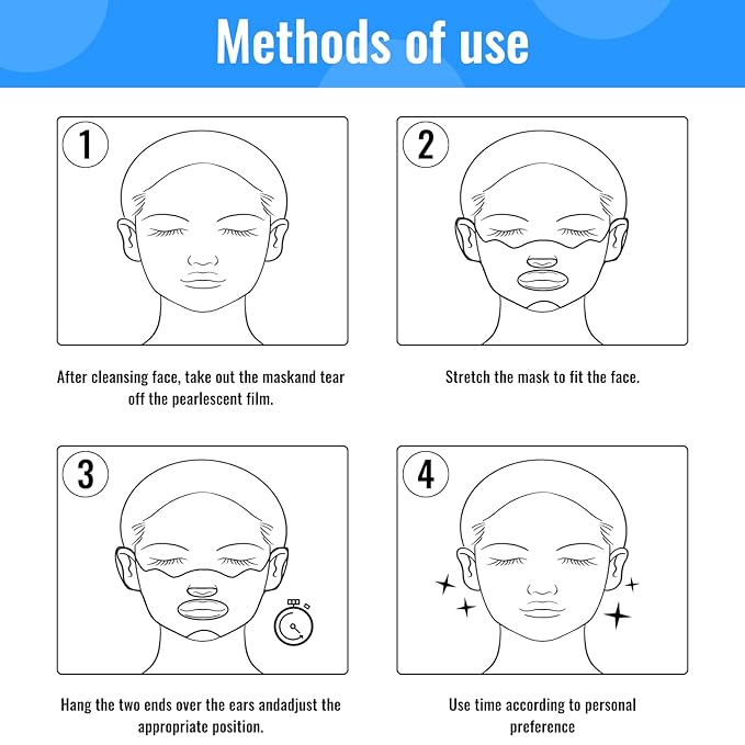5-Piece Golf Sunscreen Patch, UV Protection Mask for Face Care, Hydrating Gel Cool Face Mask, Sun Protection UV Stickers, Suitable for Outdoor Sports, Cycling, Mountain Climbing