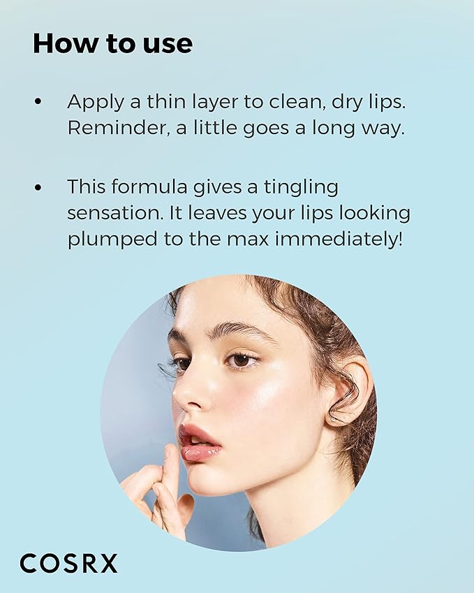 COSRX Lip Care Balm for Dry Chapped Lips, Enriched with Shea Butter, Sleeping Mask, Korean Skin Care, Animal Testing-Free, Artificial Fragrance-Free, Parabens-Free (Lip Plumper)