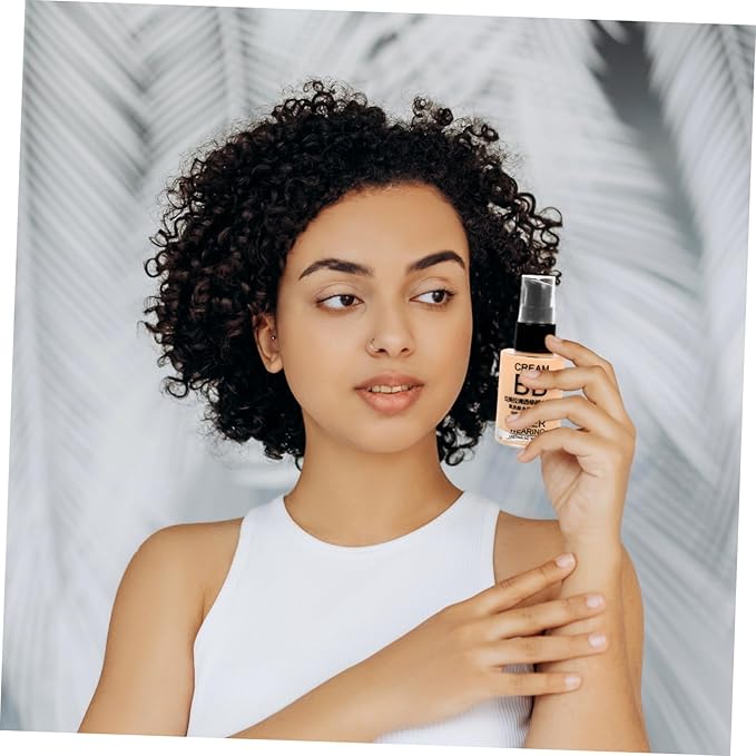 Baluue Hydrating Tinted Cream Full-coverage Foundation Concealer Correcting Makeup Base for Skin Types Non-comedogenic Aging Formula