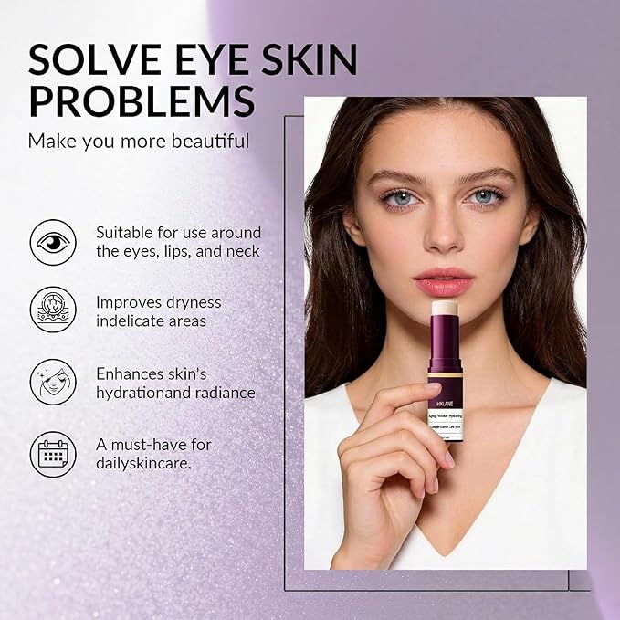 Calcium Multi Balm Stick for Wrinkles, Fine Lines & Firming – Hydrating Balm for Eyes, 1PCS