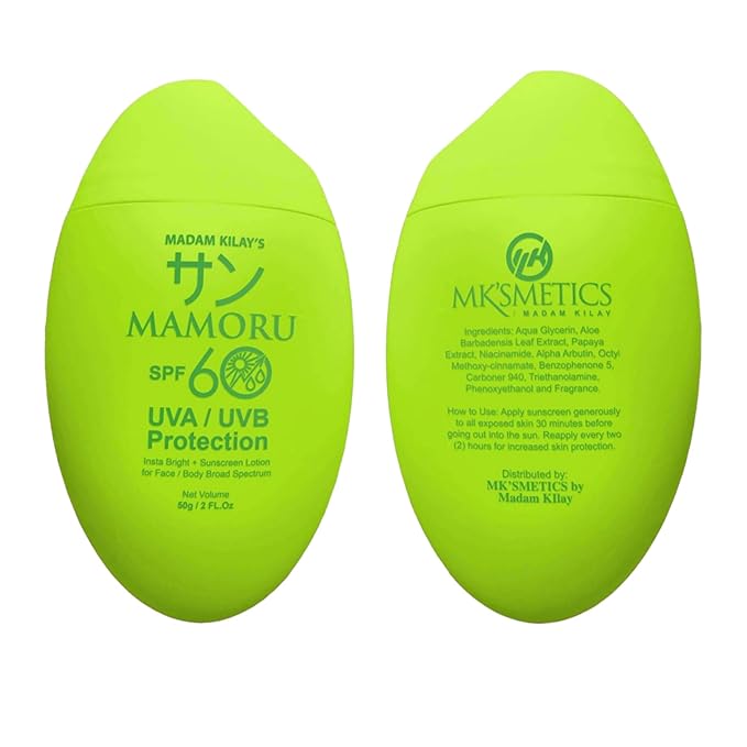 Generic Madam Kilay's Mamoru SPF 60 UVA/UVB Protection, 50g, 1.75 Ounce (Pack of 1)