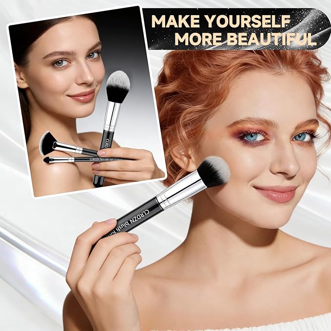 Makeup Brush Set, 19Pcs Multi-functional Makeup Brushes Set Professional with Case Facial Makeup Accessories, Foundation Makeup Brush Kit Eye Make up Brushes & Tools
