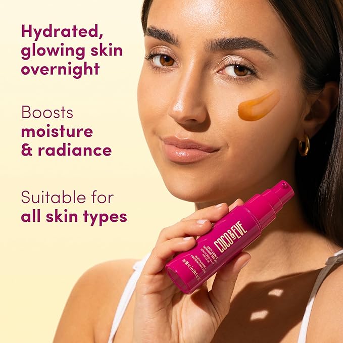 Coco & Eve Anti-Aging Tanning Serum - Face tanner with Skincare Actives for Gradual, Hydrating Glow. Natural Self Tanning Bronzer, with Niacinamide & Antioxidants for Healthy Glowing Skin (1.01 Fl Oz)