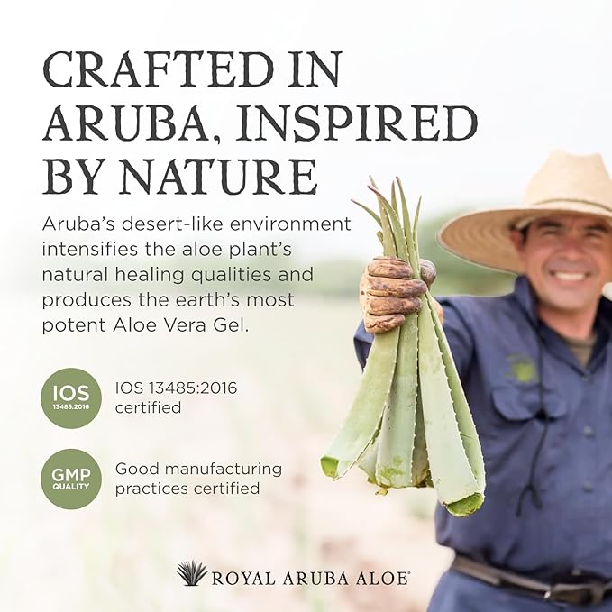 Aruba Aloe Hydrating Aloe Rich Sunscreen SPF 30 - Broad-Spectrum UVA/UVB Sunblock Lotion - Lightweight, Water-Resistant, Non-Greasy Sun Protection for Face and Body - 6 oz
