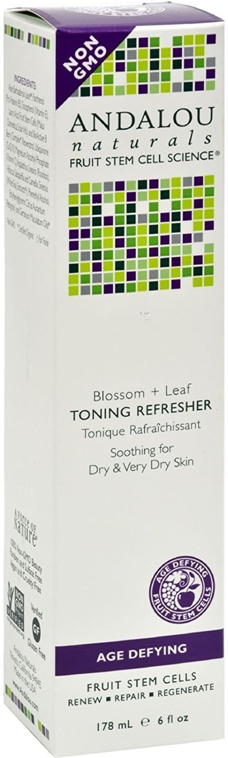 Andalou Naturals Toning Refrshr Blsm+Leaf 6 Fz
