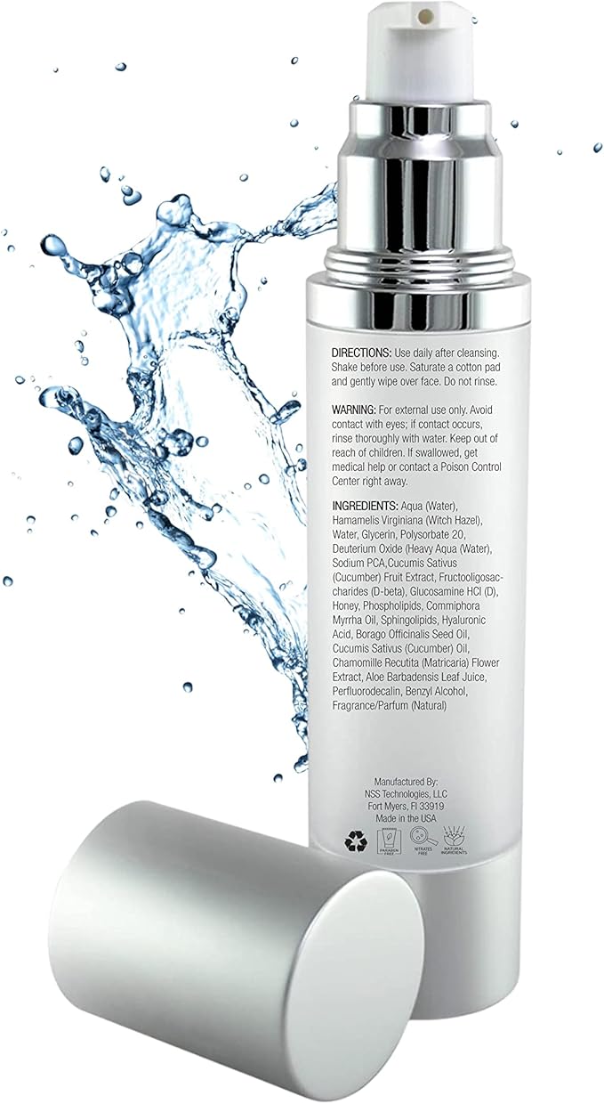 Su-Skin Anti-Aging Hydrating Toner, Alcohol-Free, with Antioxidants to Calm The Skin