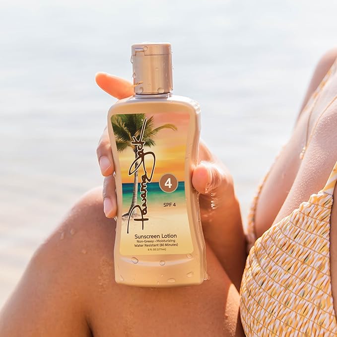 Panama Jack Sunseeker Set - Travel Sunscreen Tanning Lotion SPF 4 & 8 Suntan Sun Care Pack