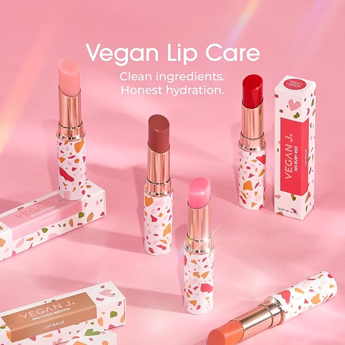 Lip Balm – Long-Lasting Hydration with Natural Color – Korean Beauty, Oasis Plant Complex, Silicone-Free, Vegan & Cruelty-Free Lip Care (002 Blush Pink)