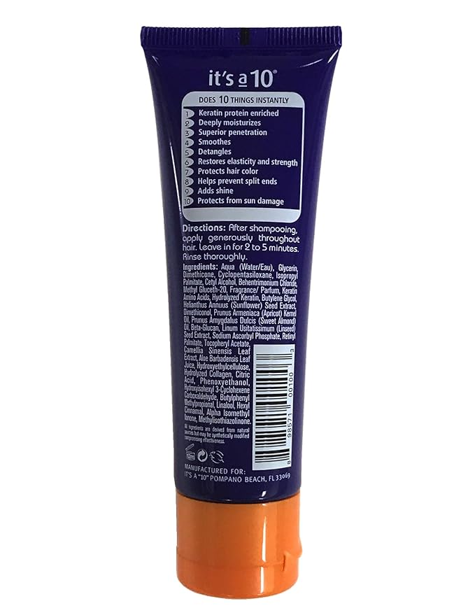 It's A 10 Miracle Deep Conditioner Plus KERATIN 2 oz