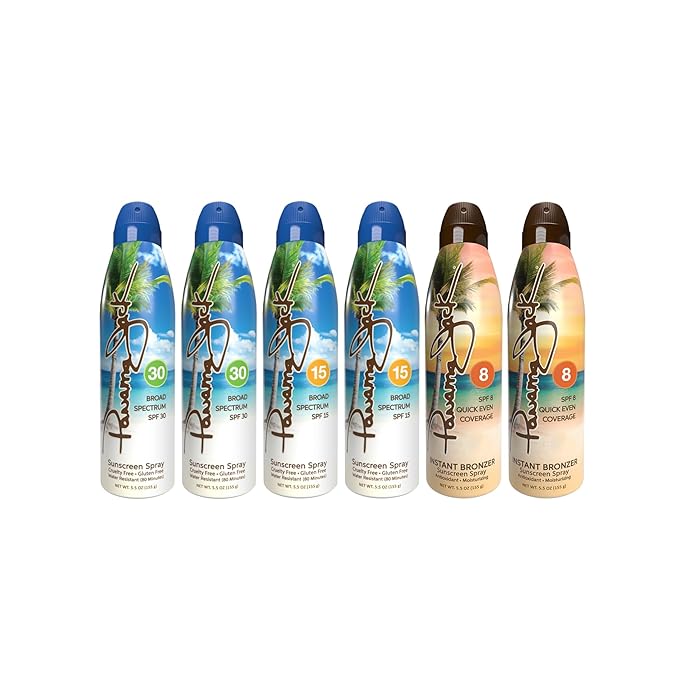 Panama Jack Sunscreen Packs - The perfect Sunscreens and Skin Care for every Occasion (Original Sprays)