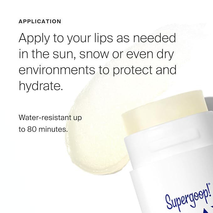Supergoop! PLAY Lip Shield SPF 30 with Coconut - 3 Pack - Hydrating SPF Lip Balm - Moisturizing Treatment for Dry Cracked Lips - Broad Spectrum UV Protection