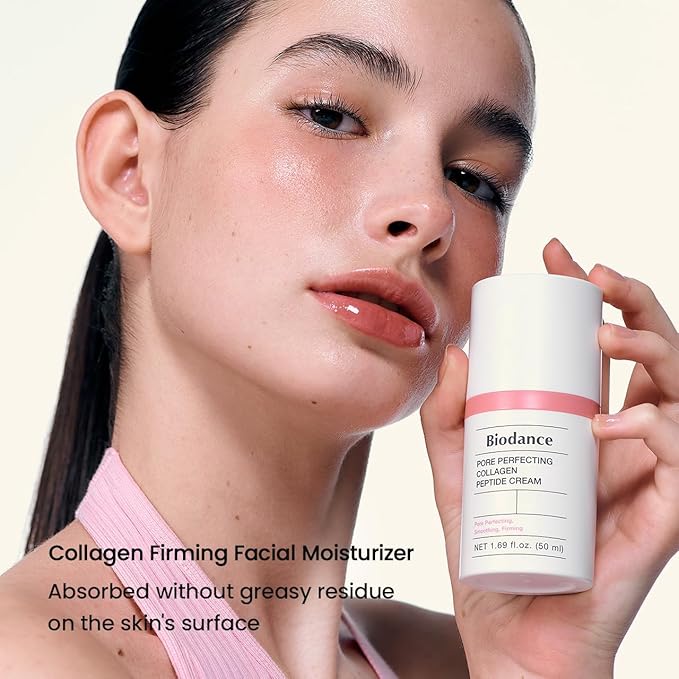 BIODANCE Collagen Hydra-Firm Routine Duo: Collagen Toner Pads & Facial Moisturizer, Hydrating, Firming, Korean Skincare Routine Set for Glass Skin, Korean Skin Care, Skin Care Set