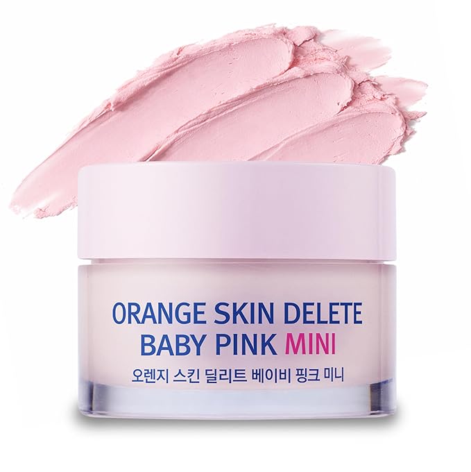 Orange Skin Delete Baby Pink Mini Pore Primer Korean Makeup 10g 0.35 oz