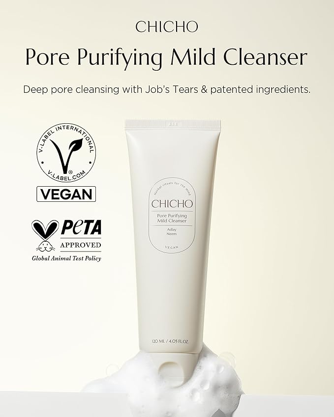 CHICHO Korean Pore Purifying Mild Cleanser Dill Light Toner Pads