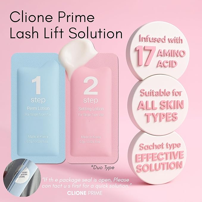 Korean Lash Lift Kit - Eye Brow Lamination Kit Eyelash Perm Kit Eyelash Lift Kit Lash Perm Eyebrow Lamination