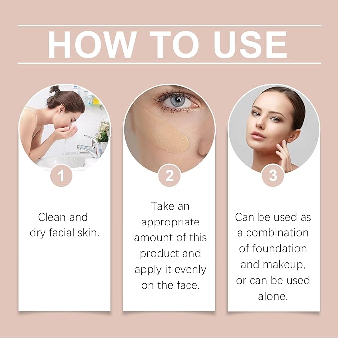 Protective BB Cream Natural Shade - Niacinamide & Vitamin E, UV Protection, Moisturizing, Blemish Concealer for Natural Glow, Lightweight Daily Wear