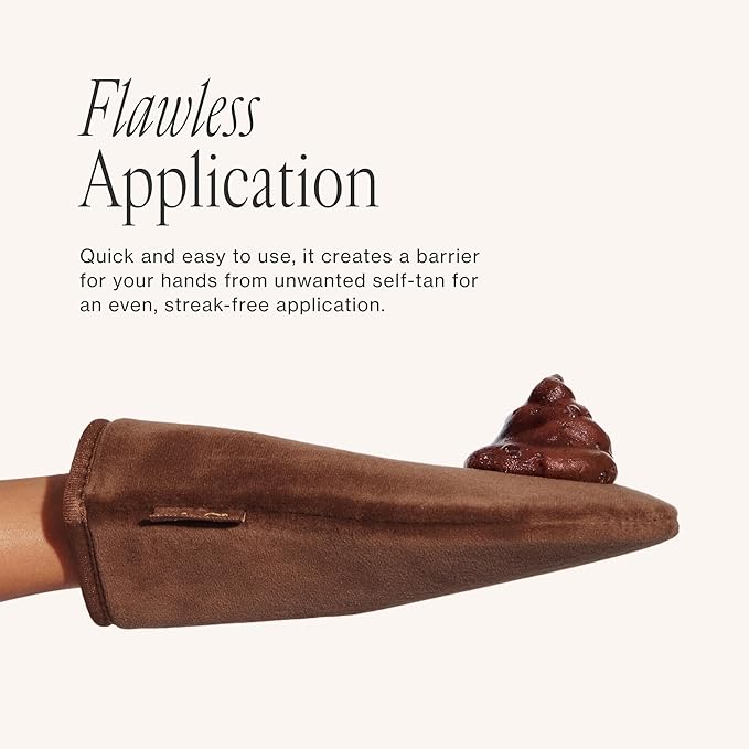 Loving Tan Purest Self Tanning Applicator Mitt NEW, Washable & Durable Design for a Salon-Style, Streak Free Finish, Use with Self Tan Mousses, Sprays and Lotions, Reusable - 1 ct.