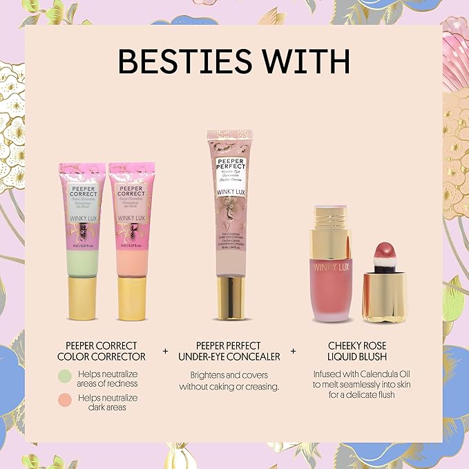 Winky Lux White Tea Tinted Moisturizer SPF 30 - Buildable Coverage with Facial SPF, Lightweight Sunscreen for Face, Naturally Radiant Finish, Long Lasting Coverage with Vitamin E, Medium