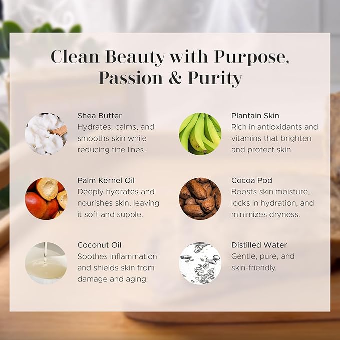 era of nature Best Raw ORGANIC AFRICAN BLACK SOAP, for Dry Skin and Skin Conditions. Pure & Natural Ingredients, Imported From Ghana - 1lb (16oz)