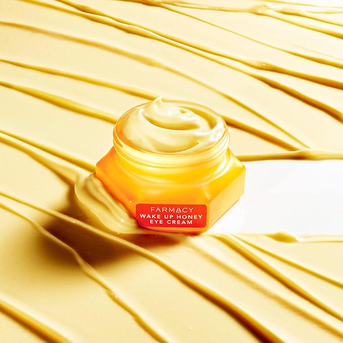 Farmacy Brighten + Smooth Radiance Set - 10% Vitamin C Face Serum (5ml), 3% TXA Brightening Toner (50ml), Wake Up Honey Vitamin C Eye Cream (15ml)