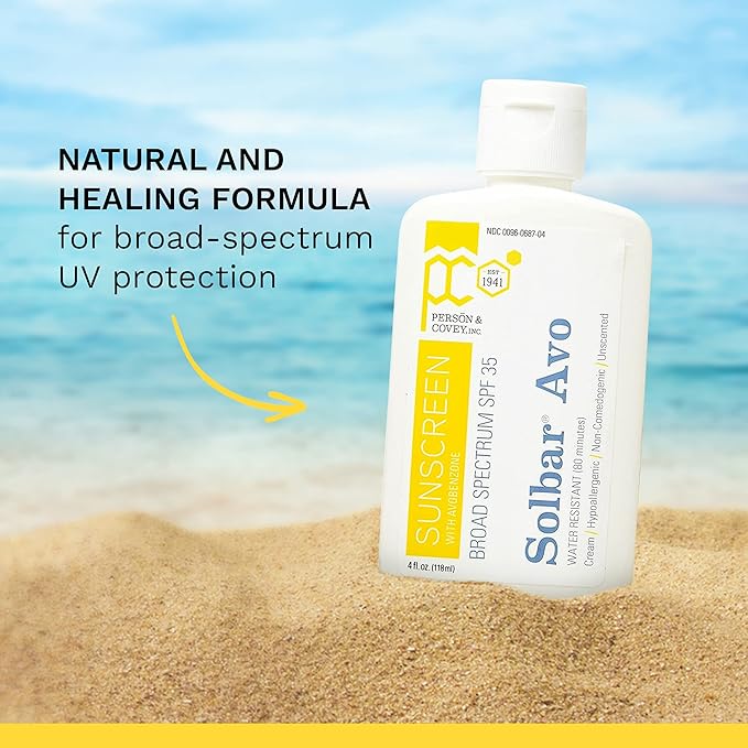 Solbar AVO SPF 35 Suncreen, 4 Oz