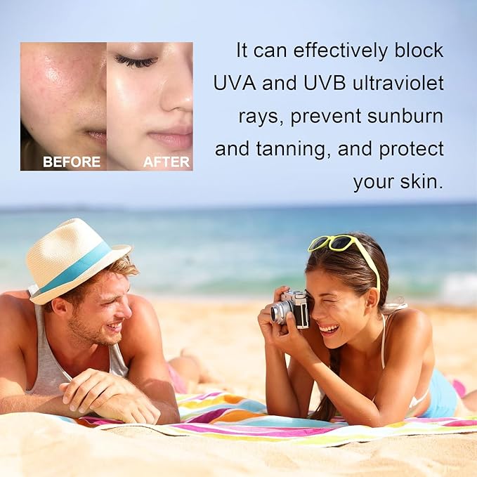 Sunscreen SPF 100, Sunscreen For Body & Face, Broad Spectrum SPF + Antioxidants, Oil Free, For Sun Sensitive Skin, Oxybenzone Free