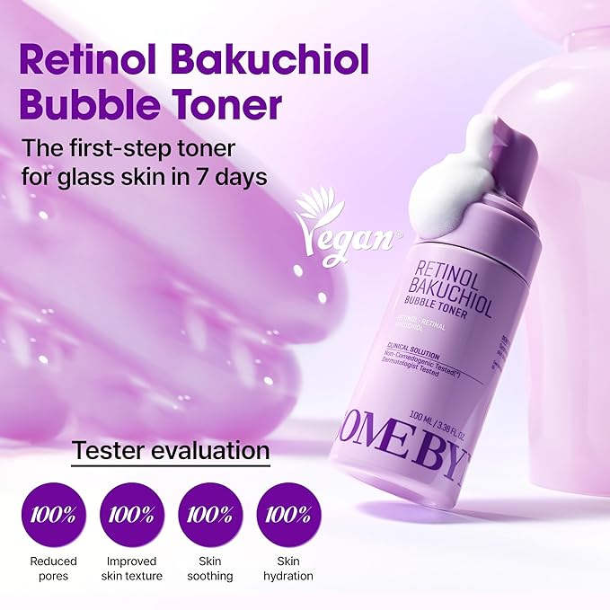SOME BY MI Retinol Bakuchiol Dual Cream & Bubble Toner