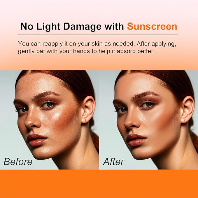 DAGEDA Watermelon Sunstick, Sunscreen Stick SPF 50, Transparent Lightweight Texture, Sweat and Water Resistant Roll On Sunscreen for Face and Body