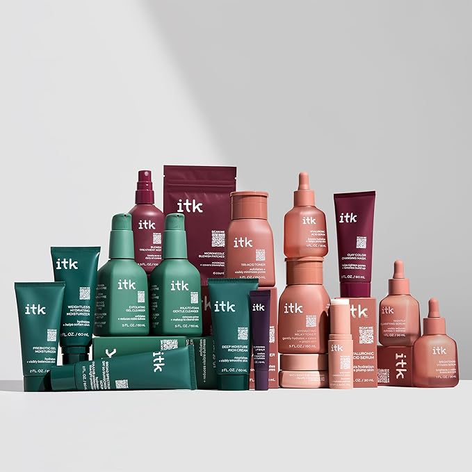 ITK Skincare Caffeine + Aloe Vera Under Eye Stick Balm - Moisturizer for Fine Lines and Wrinkles - Under Eye Treatment Soothes Redness and Hydrates, Brightens, and Soothes Puffy Eyes - 0.5 oz. Stick