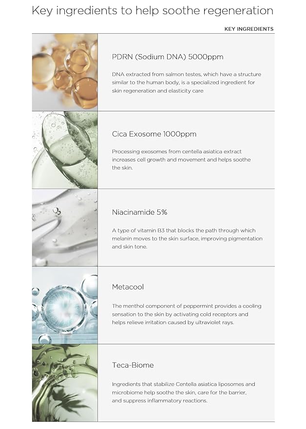 FINDIVE OFFICIAL PDRN CICA Exosome Serum in Mask, PDRN (Sodium DNA) 5,000ppm, Cica Exosome 1,000ppm, Marin Collagen, Soothes, Regenerates Skin, Korean Skincare 6.76fl.oz