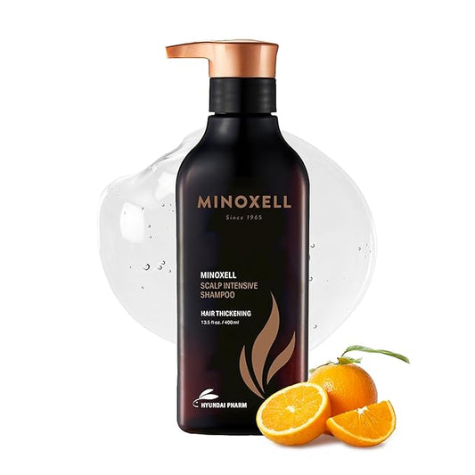 Scalp Intensive Shampoo with Biotin | Korean Shampoo for Hair Loss, Hair Regrowth, Thinning Hair, Volume Boost & Damage Repair (13.52 fl oz) | for hair growth, korean shampoo, Dandruff Control, Oily Roots, Hair loss, Volume Boost